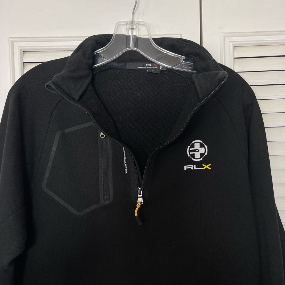 Ralph Lauren men’s Large  black sweat shirt. - Picture 8 of 13